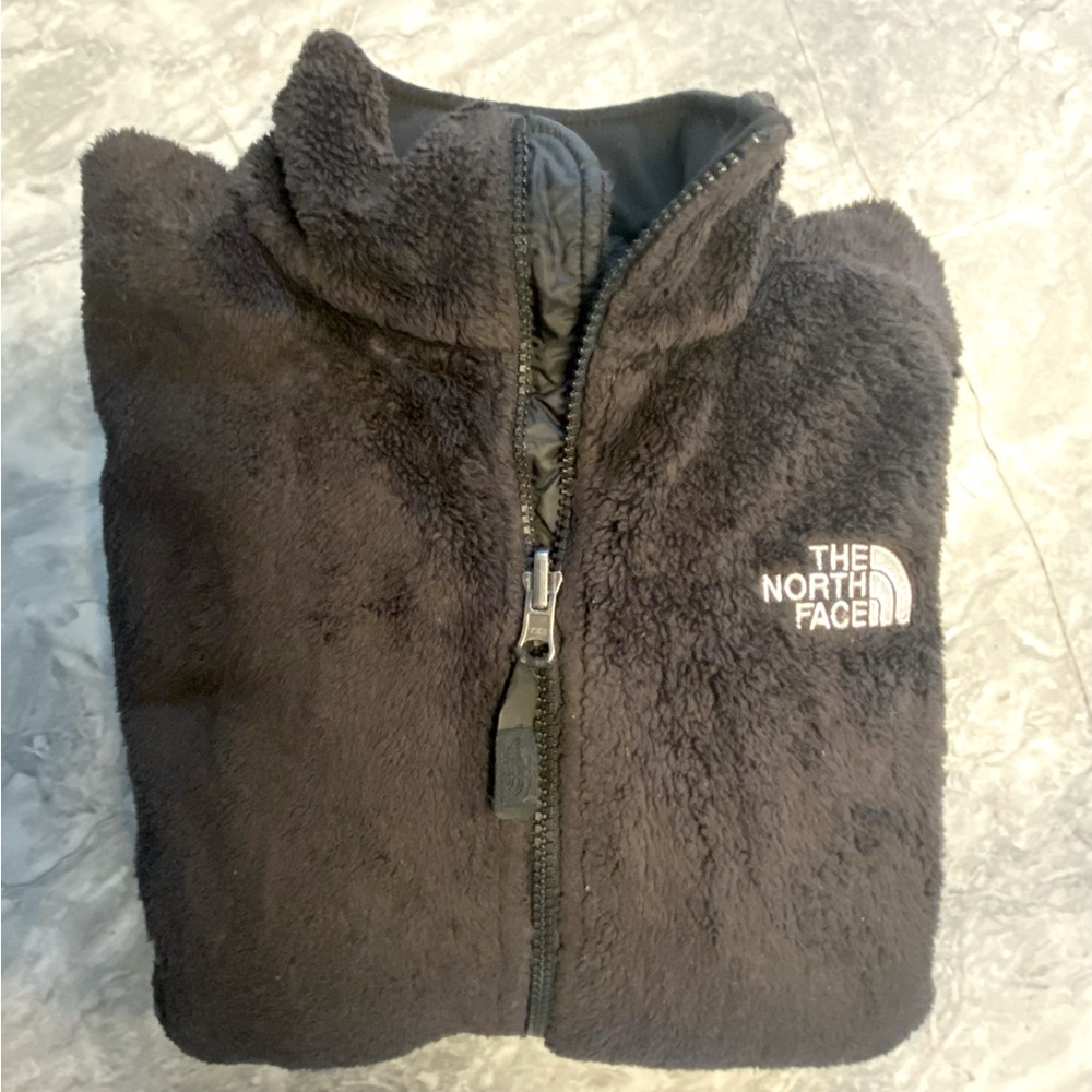 North Face zip-up fleece — women’s medium